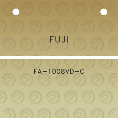 fuji-fa-1008vd-c