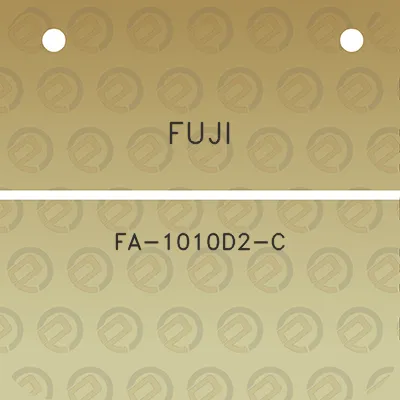 fuji-fa-1010d2-c