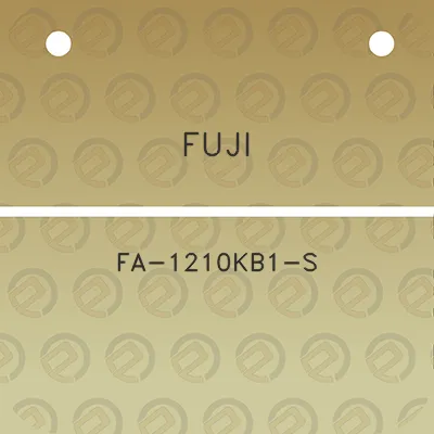 fuji-fa-1210kb1-s