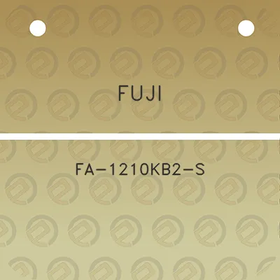 fuji-fa-1210kb2-s