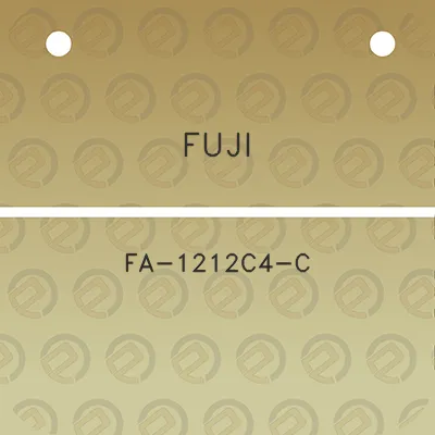 fuji-fa-1212c4-c