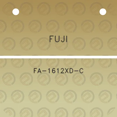 fuji-fa-1612xd-c