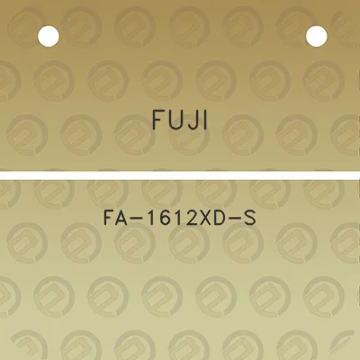 fuji-fa-1612xd-s