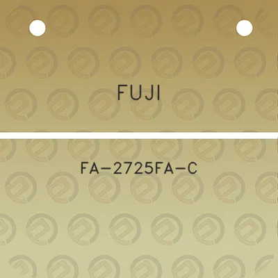 fuji-fa-2725fa-c