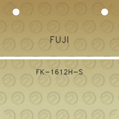 fuji-fk-1612h-s