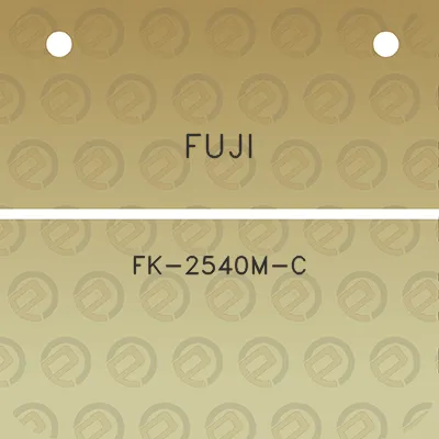 fuji-fk-2540m-c