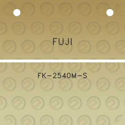 fuji-fk-2540m-s