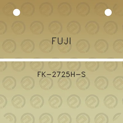 fuji-fk-2725h-s