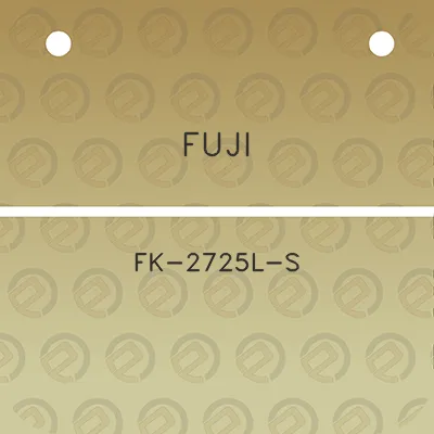 fuji-fk-2725l-s