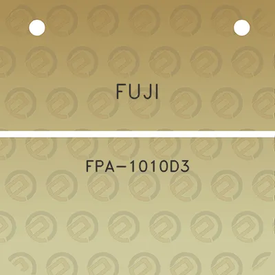 fuji-fpa-1010d3