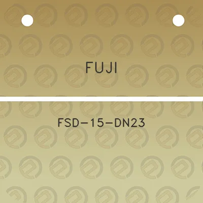 fuji-fsd-15-dn23