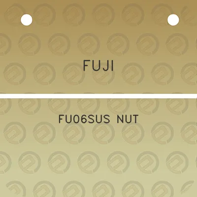 fuji-fu06sus-nut