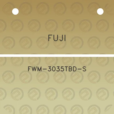 fuji-fwm-3035tbd-s