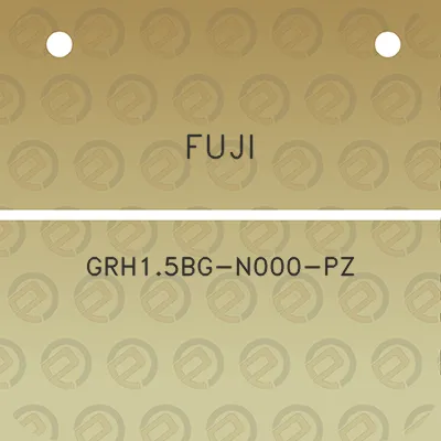 fuji-grh15bg-n000-pz