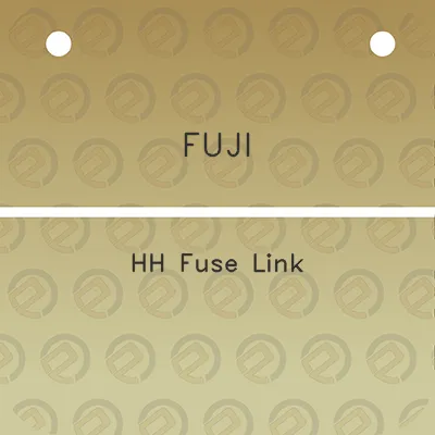 fuji-hh-fuse-link