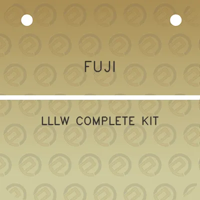 fuji-lllw-complete-kit