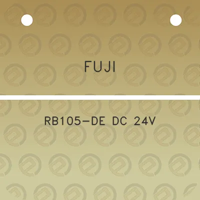 fuji-rb105-de-dc-24v