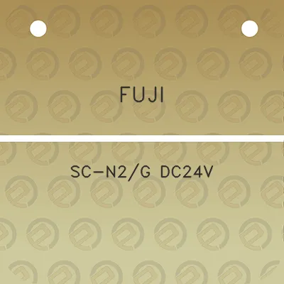 fuji-sc-n2g-dc24v