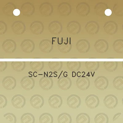 fuji-sc-n2sg-dc24v