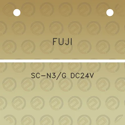 fuji-sc-n3g-dc24v