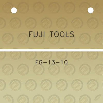 fuji-tools-fg-13-10