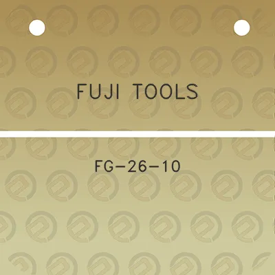 fuji-tools-fg-26-10