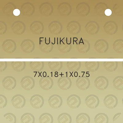 fujikura-7x0181x075