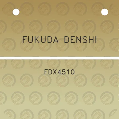 fukuda-denshi-fdx4510