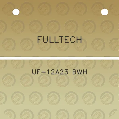 fulltech-uf-12a23-bwh