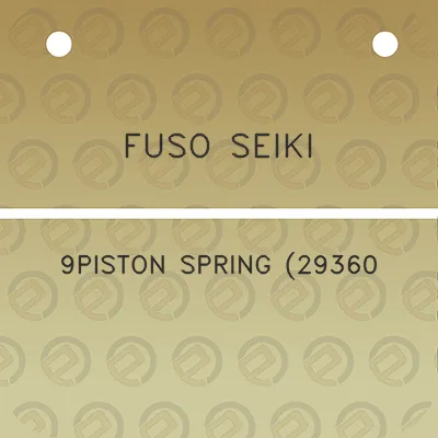 fuso-seiki-9piston-spring-29360