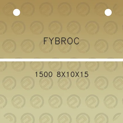 fybroc-1500-8x10x15