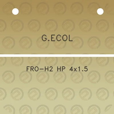 gecol-fro-h2-hp-4x15