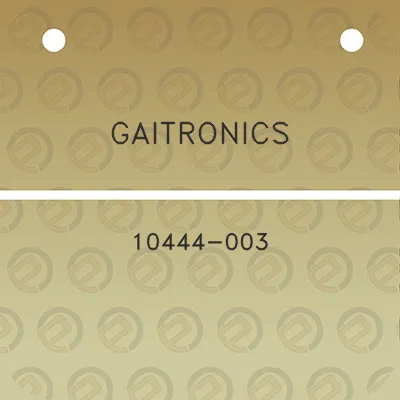 gaitronics-10444-003
