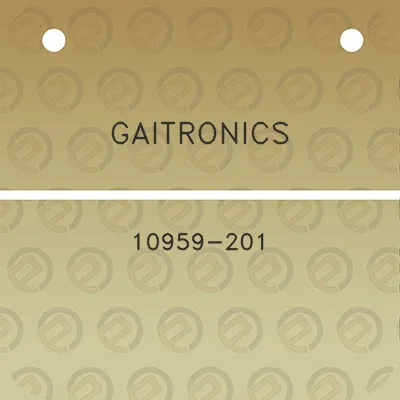 gaitronics-10959-201