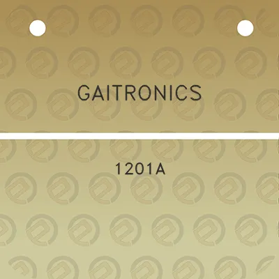 gaitronics-1201a