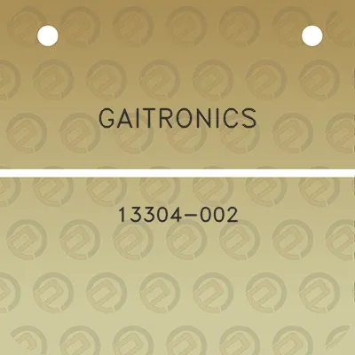 gaitronics-13304-002