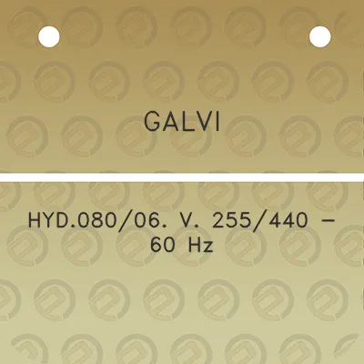 galvi-hyd08006-v-255440-60-hz