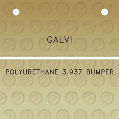 galvi-polyurethane-3937-bumper