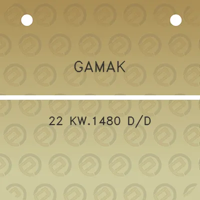 gamak-22-kw1480-dd