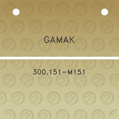 gamak-300151-m151