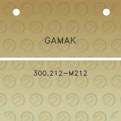 gamak-300212-m212