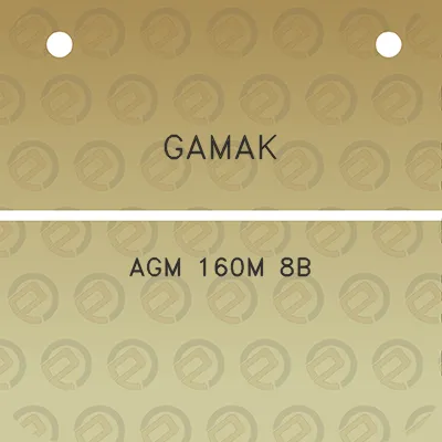 gamak-agm-160m-8b