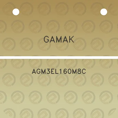 gamak-agm3el160m8c