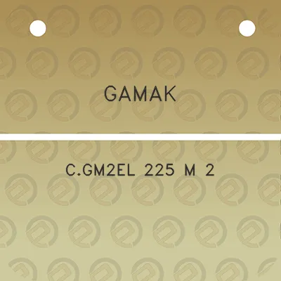 gamak-cgm2el-225-m-2