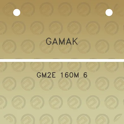 gamak-gm2e-160m-6