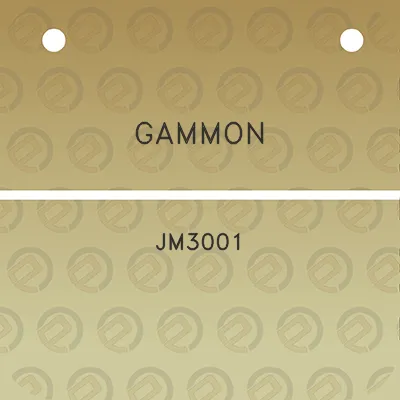 gammon-jm3001