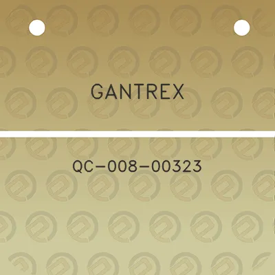 gantrex-qc-008-00323