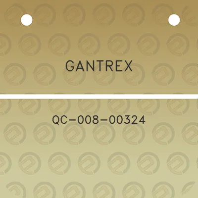 gantrex-qc-008-00324