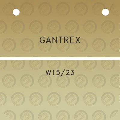 gantrex-w1523