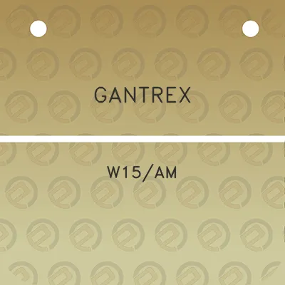 gantrex-w15am